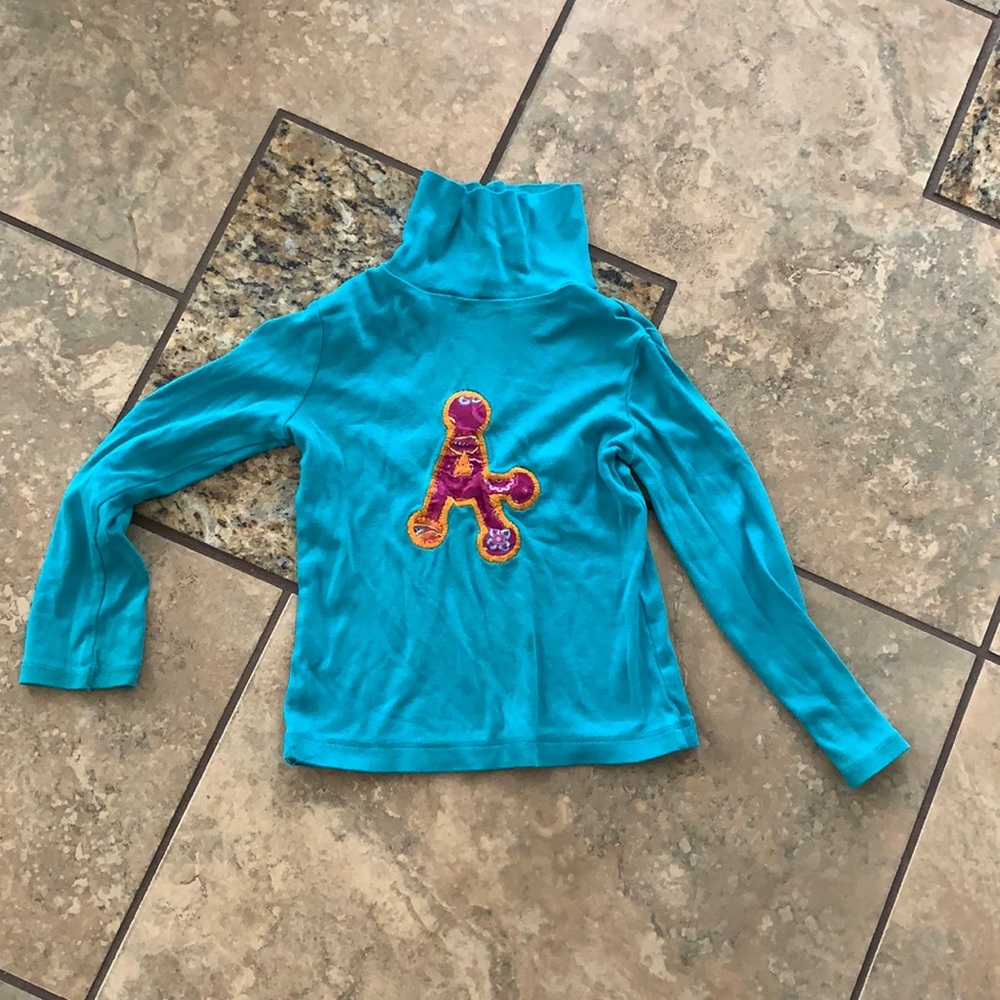 Elaborate A monogram 4/5 turtleneck